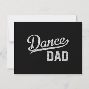 Dansa Pappa Stolt Dansare Far Spara Datumet