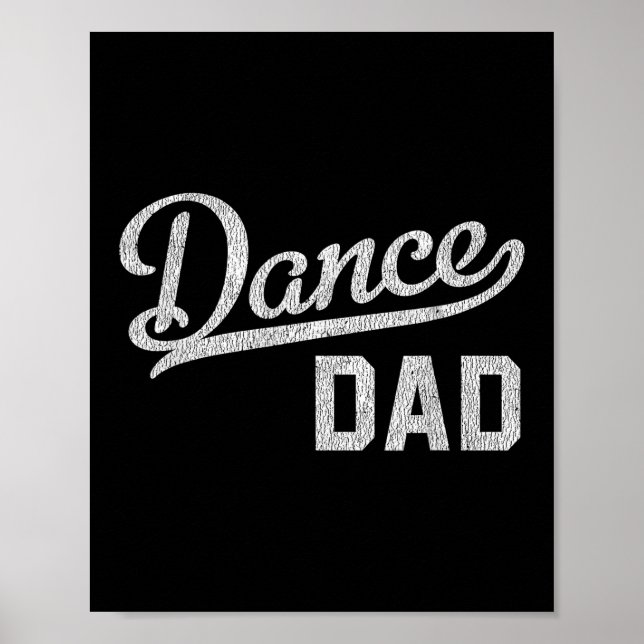 Dansa Pappa Stolt Dansare Pappa Poster (Framsidan)