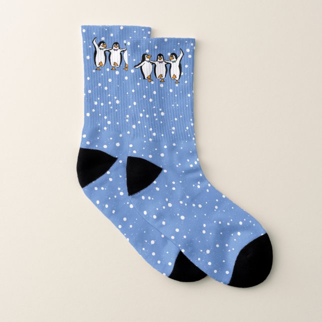 Dansa Penguins designsocklar Strumpor (Par)