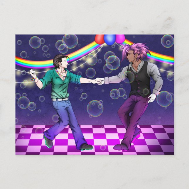 Dansa Pride par Vykort (Framsida)