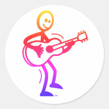 Dansa SAM Round 3" x3", etikett 6 paket