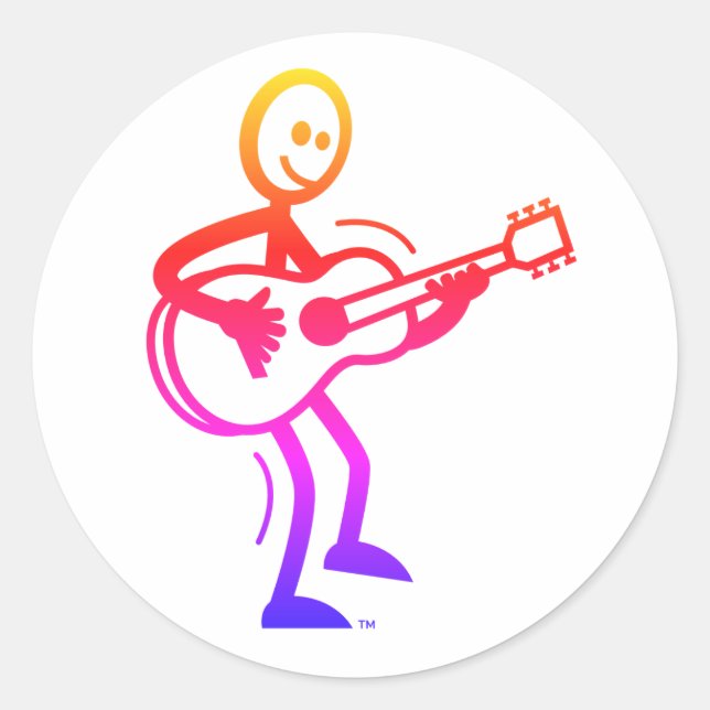 Dansa SAM Round 3" x3", etikett 6 paket (Framsida)