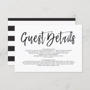 Dansa skript svart  Vit  Uppgifter om gäster Inbjudningar