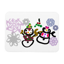 Dansa Snorman och Snökvinna Magnet