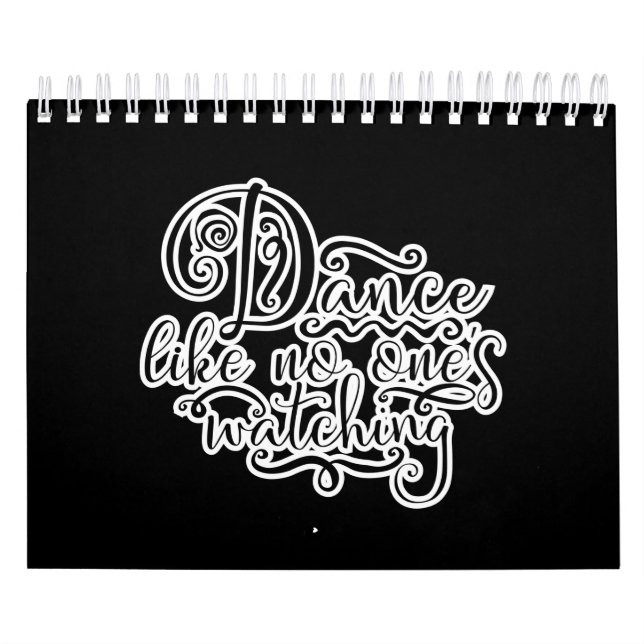 Dansa som om ingen tittar på bästa dansare kalender (Omslag)