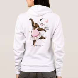 Dansa som om ingen tittar Rolig balettbjörn T Shirt