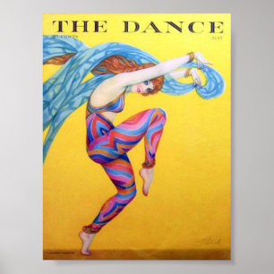 Dansa trycket poster