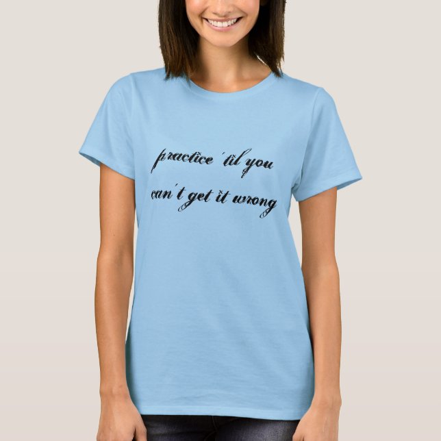 Dansa upp skjortan! tee shirt (Framsida)
