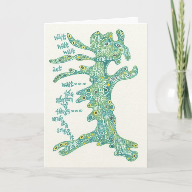 Dansa vara Notecard Kort (Framsida)