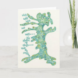 Dansa vara Notecard Kort