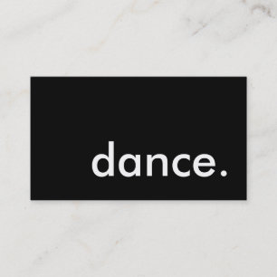 dansa. visitkort