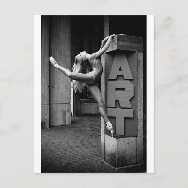 Dansa! Vykort (Framsida)