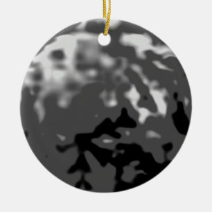 Dansa Zazzle för MUSEUM för trans. för bollgrå Julgransprydnad Keramik