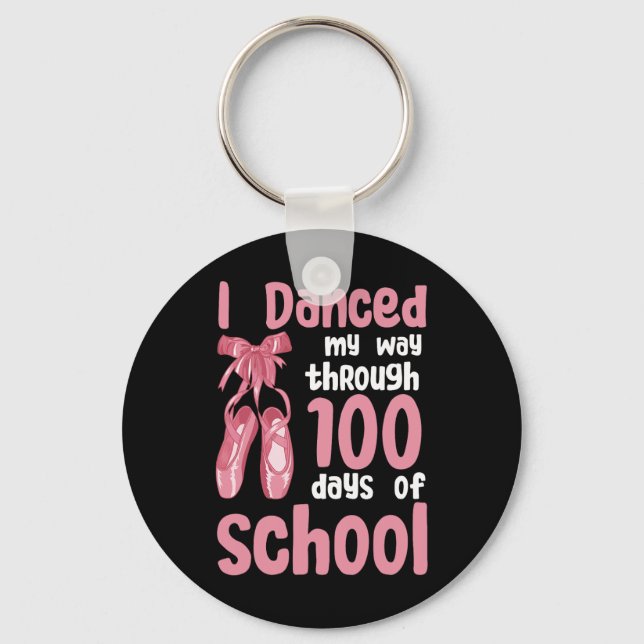 Dansade mig genom 100 dagar med skoldansare St. Nyckelring (Framsida)