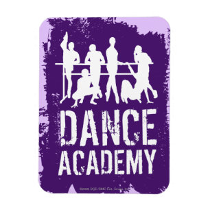 Dansakademin Silhouettes logotypen Magnet