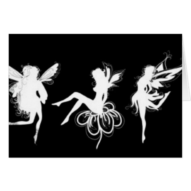 Dansälvor Hälsningskort (Framsidan Horizontal)