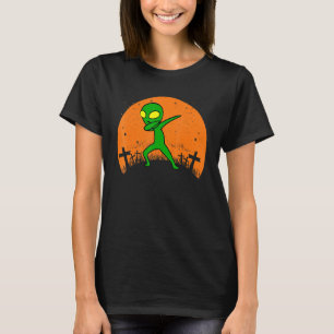 Dansande Aliens Dansutmaning Halloween Solnedgång T Shirt