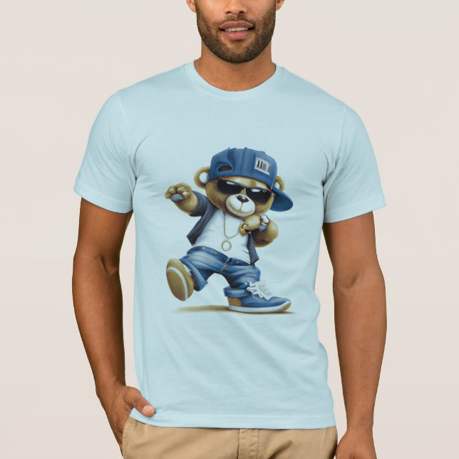 Dansande björn T-shirt (Framsida)