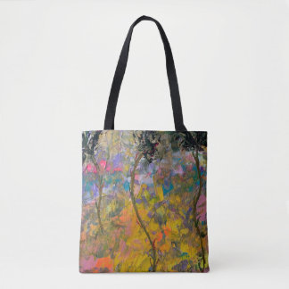 Dansande blommor Totebag Tygkasse