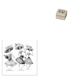 "Dansande död", anpassningsbar Stämpel