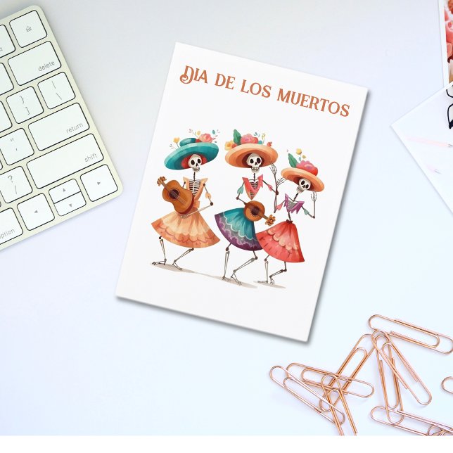 "Dansande död", anpassningsbarna Vykort (Skapare uppladdad)