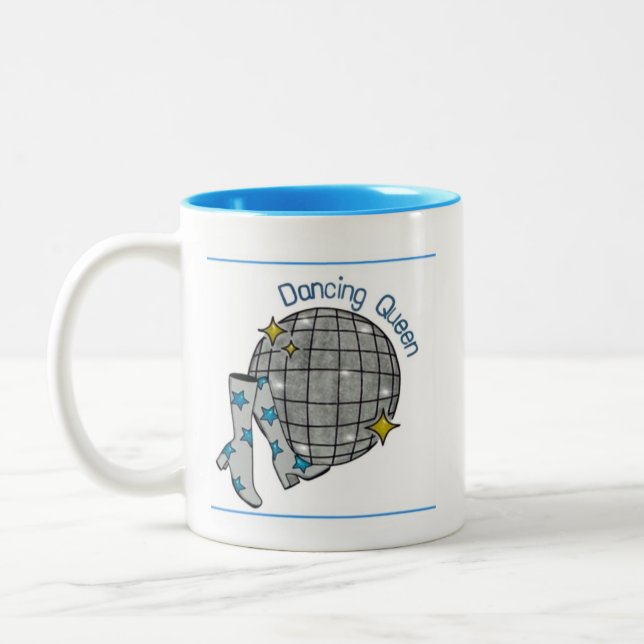 Dansande Drottning Mugg (Vänster)