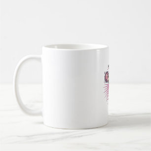 Dansande Giraff Diskotekskula Vintage Gravyr Tröja Kaffemugg