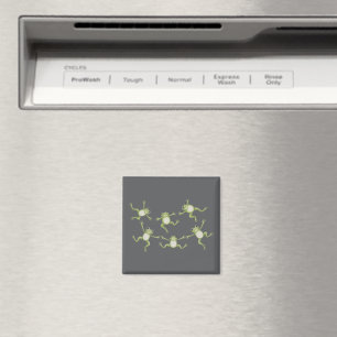 Dansande grodor Söt amfibie Naturälskare present Magnet