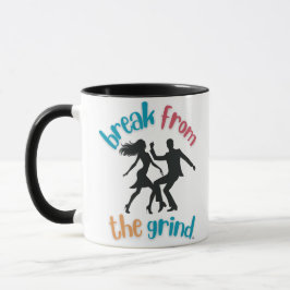 Dansande kaffemugg