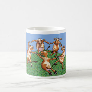 Dansande kor av Mootisse Kaffemugg