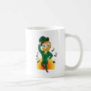 Dansande läppriär, St. Patricks dag tecknad film Kaffemugg
