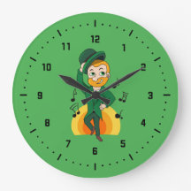 Dansande leprechaun, St. Patrick's Day tecknad fil