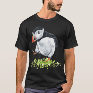 Dansande lunnefågel present t shirt