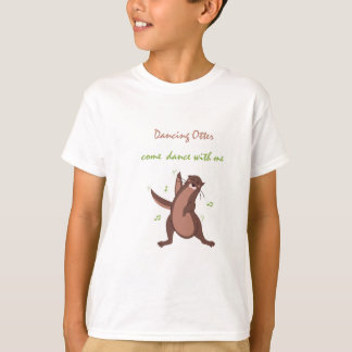 dansande otter Kids Basic T-Shirt