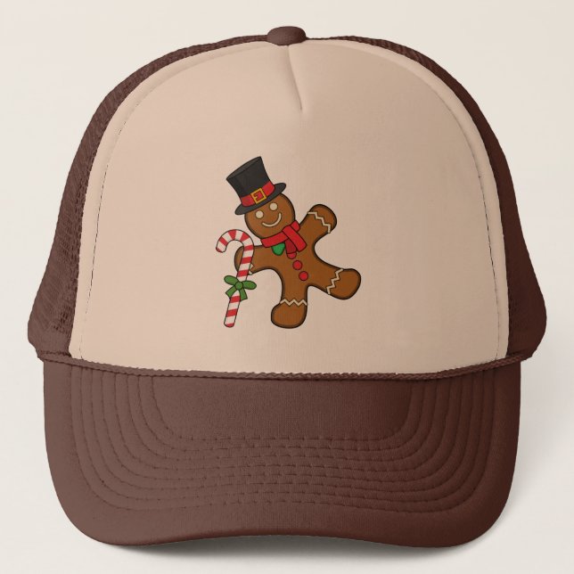 Dansande pepparkaksgubbe keps (Framsida)