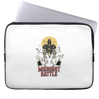 Dansande Skelett Halloween Spökhus Vintage G Laptop Fodral