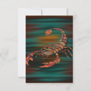 Dansande skuggor av Scorpion Kung Kort