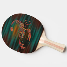 Dansande skuggor av Scorpion Kung Pingisracket