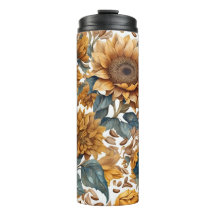 Dansande solrosor mönsterdesign