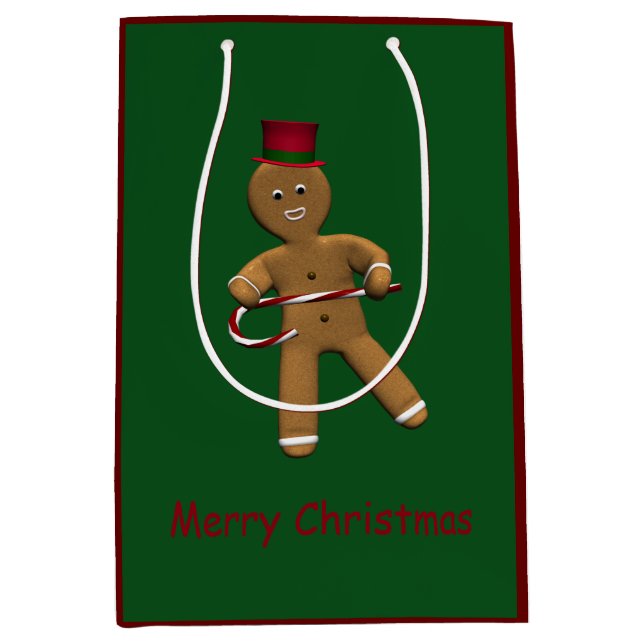 Dansande tecknad pepparkaksgubbe (Framsidan)