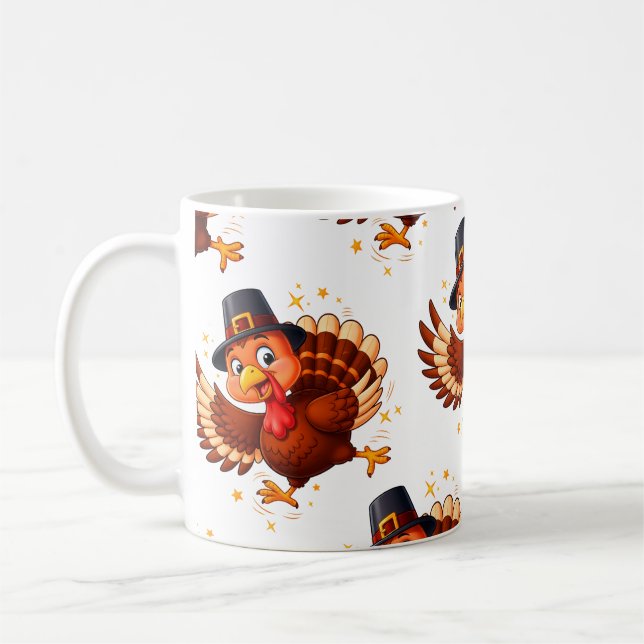 Dansande Turkiet Kaffemugg (Vänster)