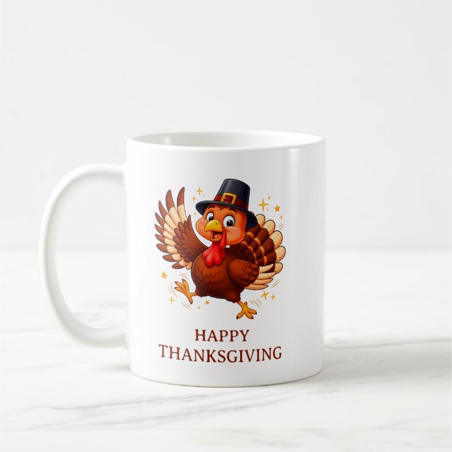 Dansande Turkiet Kaffemugg (Vänster)