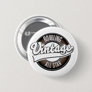 Dansande vintage all star logotyp knapp