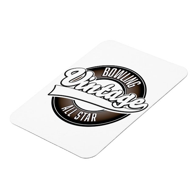 Dansande vintage all star logotyp magnet (Vänstra Sidan)