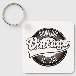 Dansande vintage all star logotyp nyckelring