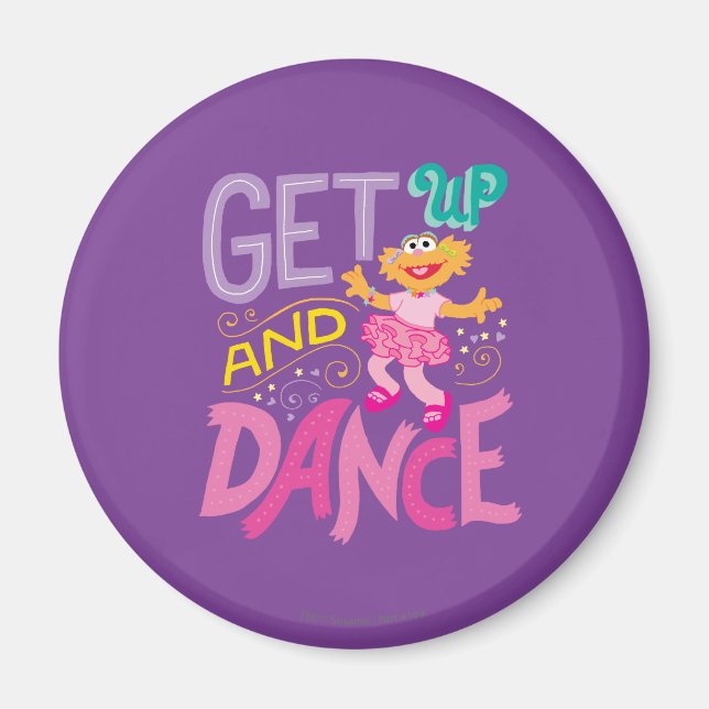 Dansande Zoe Magnet (Framsidan)