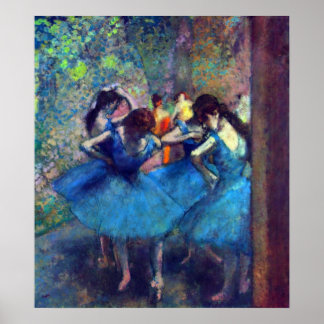 Dansar av Edgar Degas Poster