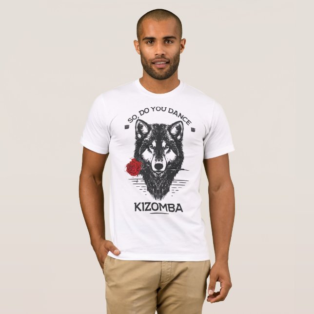 Dansar du kizomba? tee shirt (Hel framsida)