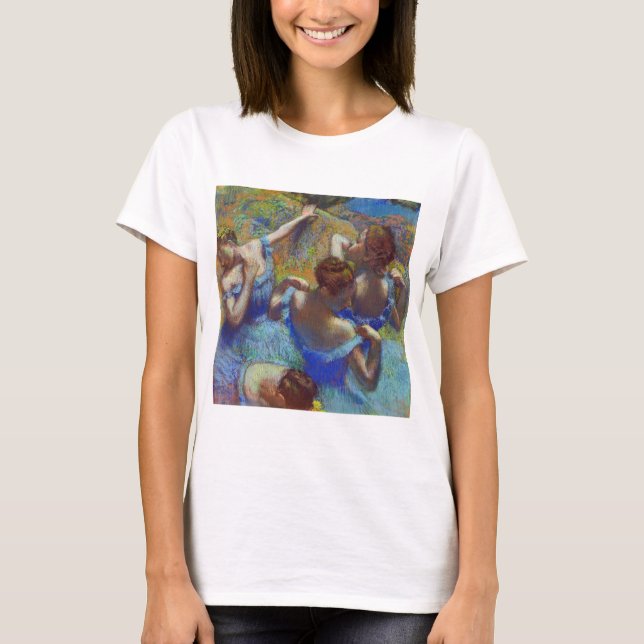 Dansar i blått, Edgar Degas T Shirt (Framsida)