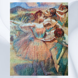 Dansar i ett liggande av Edgar Degas Pussel